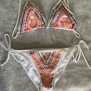 Embroidered Bikini